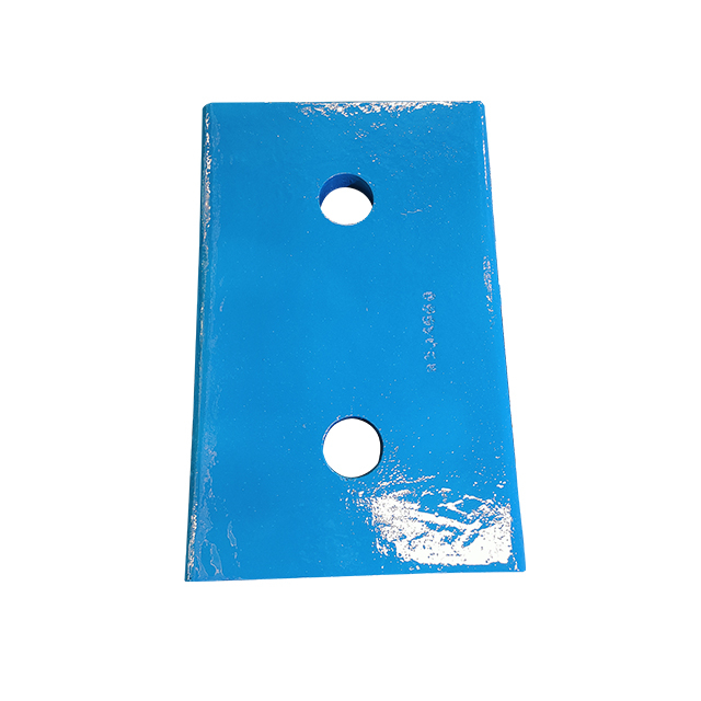 Jaw crusher elbow plate made of high manganese steel material, crusher lining plate, mining crushing equipment, wear-resistant accessories, vulnerable parts