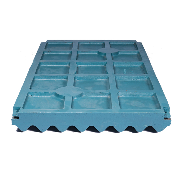 Luoyang Dahua PE1000X1200 Jaw Crusher Parts Mn18cr2 Mn Casting Swing/Movable Jaw Plate