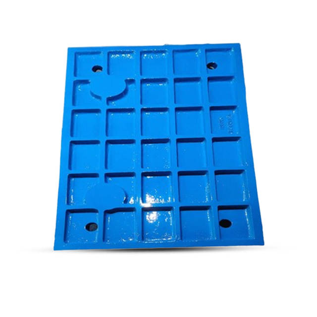 High manganese steel material fixed jaw plate jaw crusher toothed plate mining crusher wear-resistant parts manufacturer