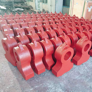 High Chromium Cast Manganese Steel Hammer Head Crusher Wear Parts