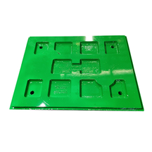 Fixed jaw plate 11+2 teeth jaw crusher accessories, jaw plate teeth plate