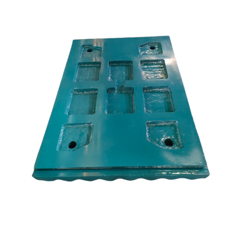 Jaw crusher movable jaw plate made of high manganese steel material casting jaw broken tooth plate, manufacturer of wear-resistant accessories for mining crushing equipment
