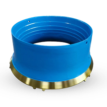 Cone crusher fixed cone lining plate rolling bowl wall tooth plate high manganese steel material crusher accessories suitable for various ores