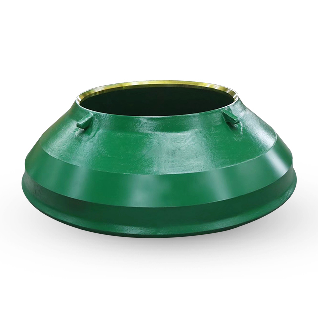 Cone crusher gear plate made of high manganese chromium steel material, dynamic cone lining plate, and ore crusher manufacturer