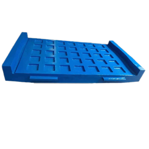 High Mn Casting Trio C3648H Jaw Crusher Wear Parts Fixed Jaw Plate Customized