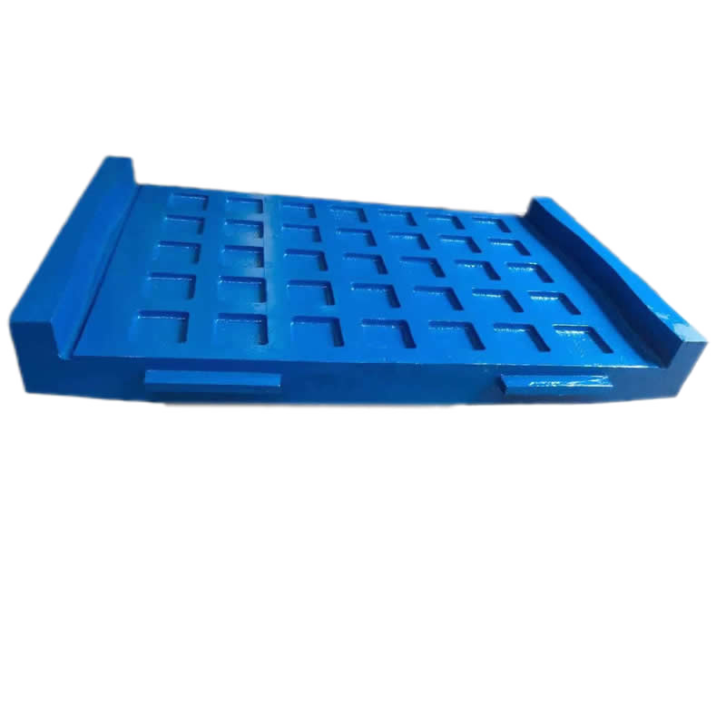 High Mn Casting Trio C3648H Jaw Crusher Wear Parts Fixed Jaw Plate Customized