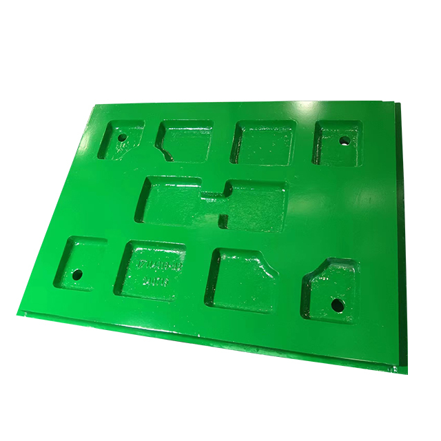 C106 crusher 12 tooth movable jaw plate mining jaw crusher wear-resistant accessories, broken tooth plate