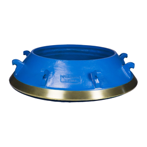 TRIO TC841 Cone Crusher Spare Parts Concave wear resistant Mn18Cr2