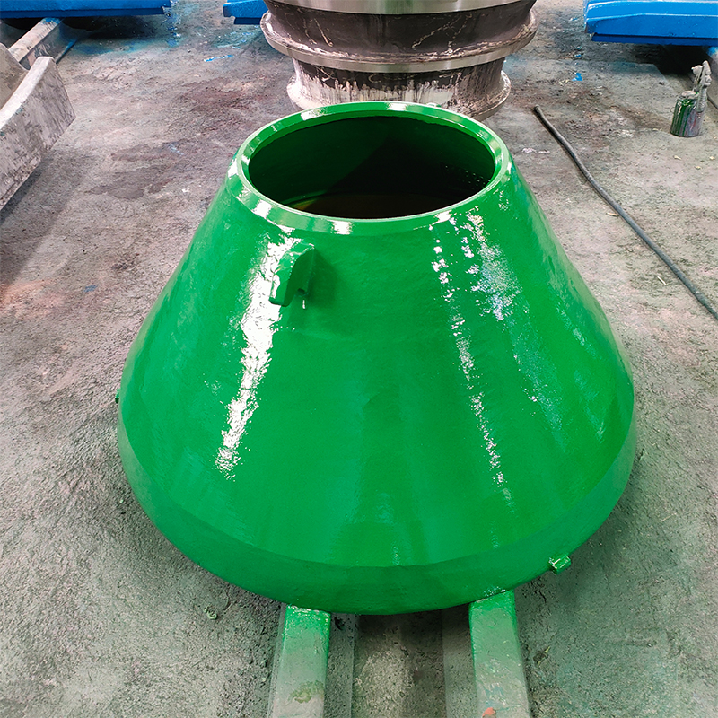 GP11F Cone Crusher Machine Cone Lining High Manganese Steel Material Crushing Wall Ore Crusher Wear resistant Accessories