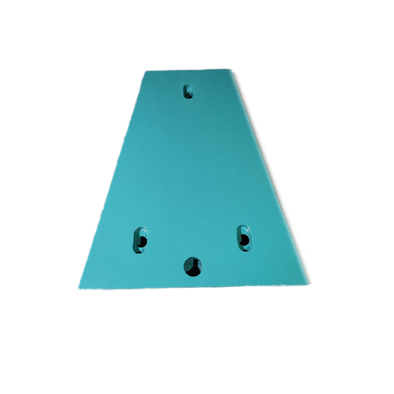 Toggle Plate Jaw Crusher Parts Mn18cr2 Casting Side Plate Pressing Blocks
