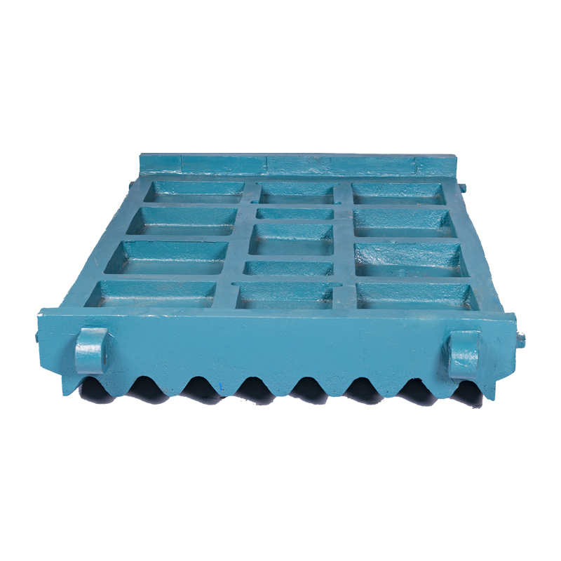 Toggle Plate Jaw Crusher Parts Mn18cr2 Casting Side Plate Pressing Blocks