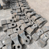High Manganese Steel Casting Hammer Crusher Spare Parts