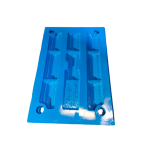 C80 Jaw Crusher Active Jaw Plate Mining Crushing Equipment Wear resistant Accessories Manufacturer Casting High Manganese Steel Jaw Broken Tooth Plate