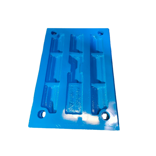 C80 Jaw Crusher Active Jaw Plate Mining Crushing Equipment Wear resistant Accessories Manufacturer Casting High Manganese Steel Jaw Broken Tooth Plate