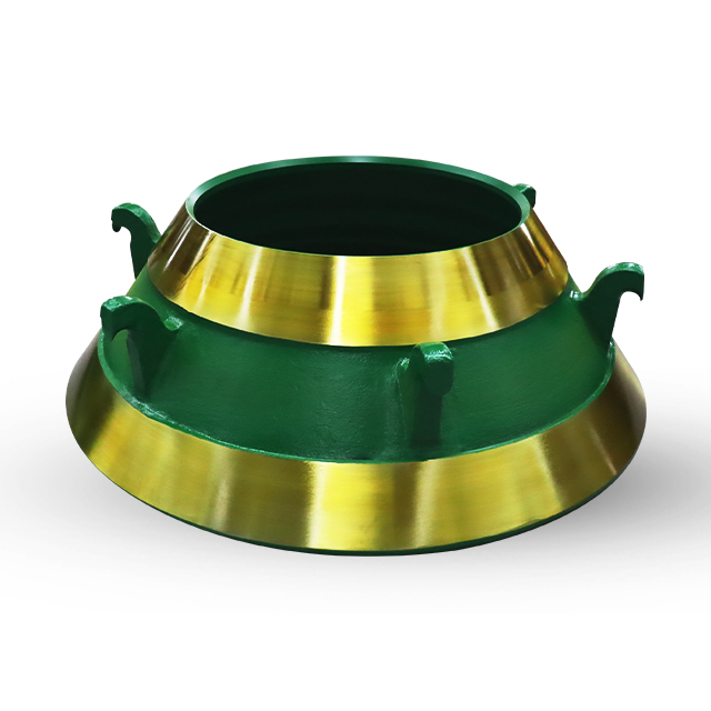 Manufacturer of accessories for ore crushers: high manganese chromium steel material, fixed cone lining plate, cone crusher, rolling bowl wall, cone broken tooth plate